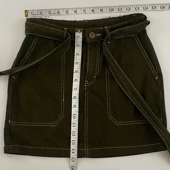 Free People Utility Mini Skirt - Picture 4 of 11